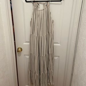 Old navy striped maxi dress